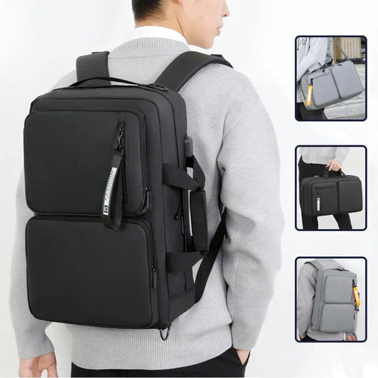 Premium Multifunctional Backpack - Large Capacity Business Laptop Bag for Commuting, Travel, and School