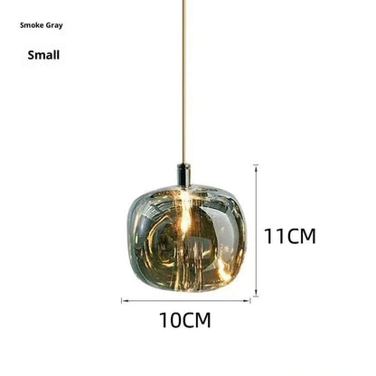 Nordic designer crystal chandelier with geometric arrangement available in large and small sizes