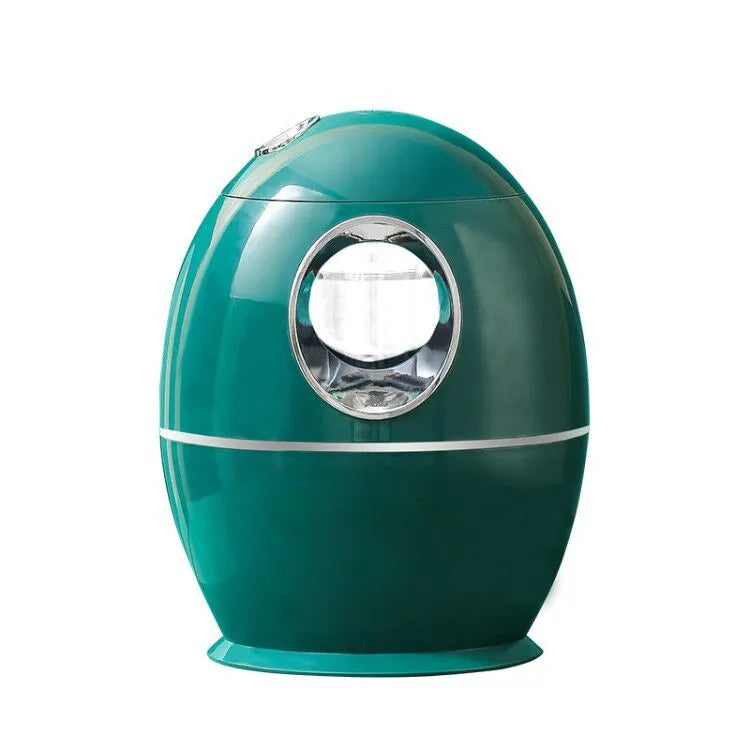 White round USB aromatherapy spray humidifier with 800ml tank and 36dB noise level