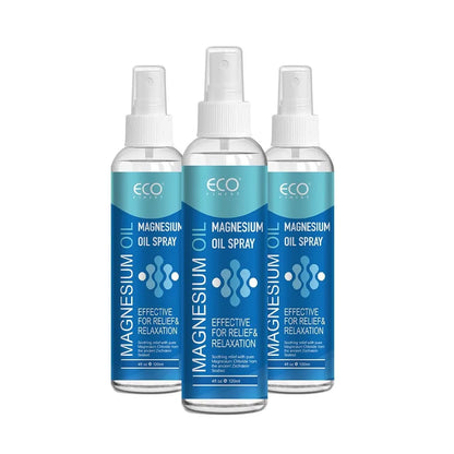 120ml magnesium oil spray bottle labelled as a pure dew toner for body and skin.