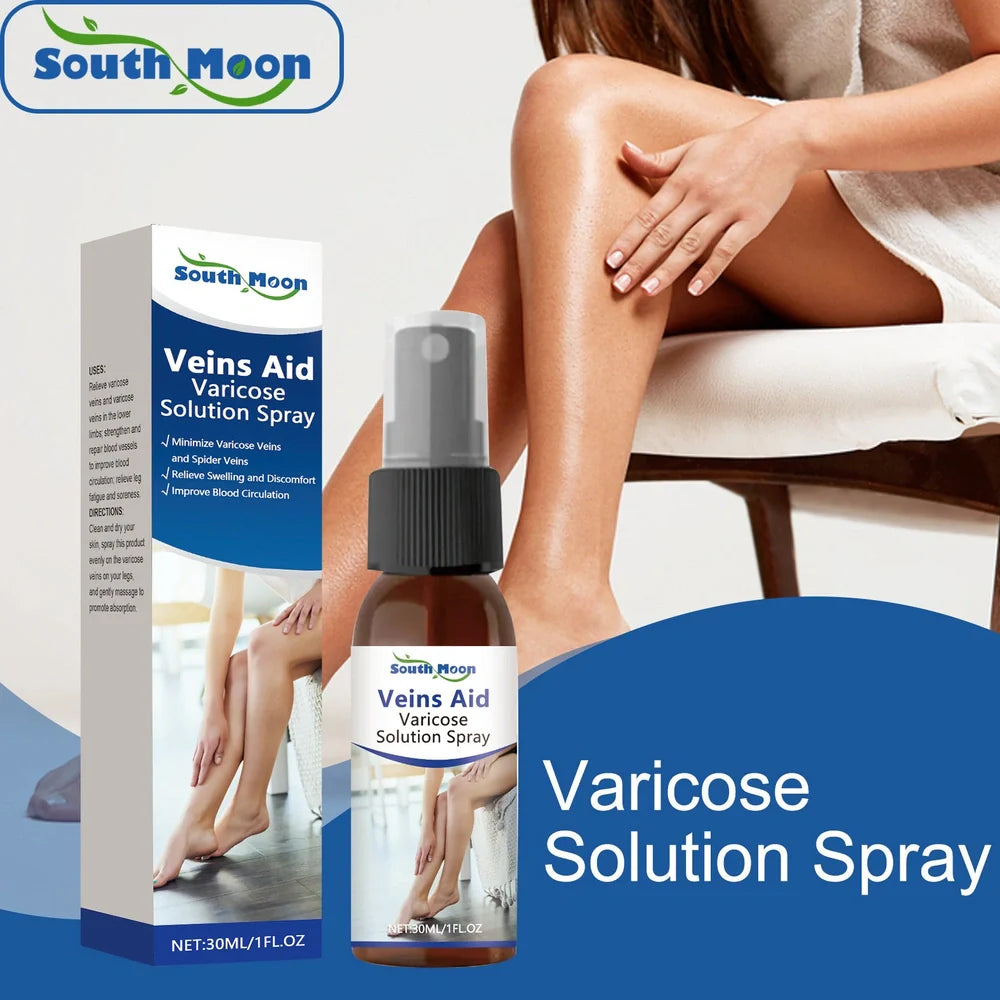 30ml leg care spray bottle with fine mist nozzle for daily massage application