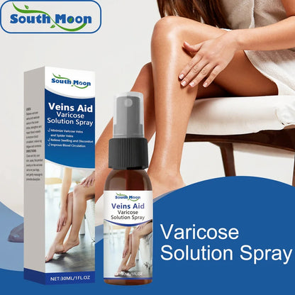 30ml leg care spray bottle with fine mist nozzle for daily massage application