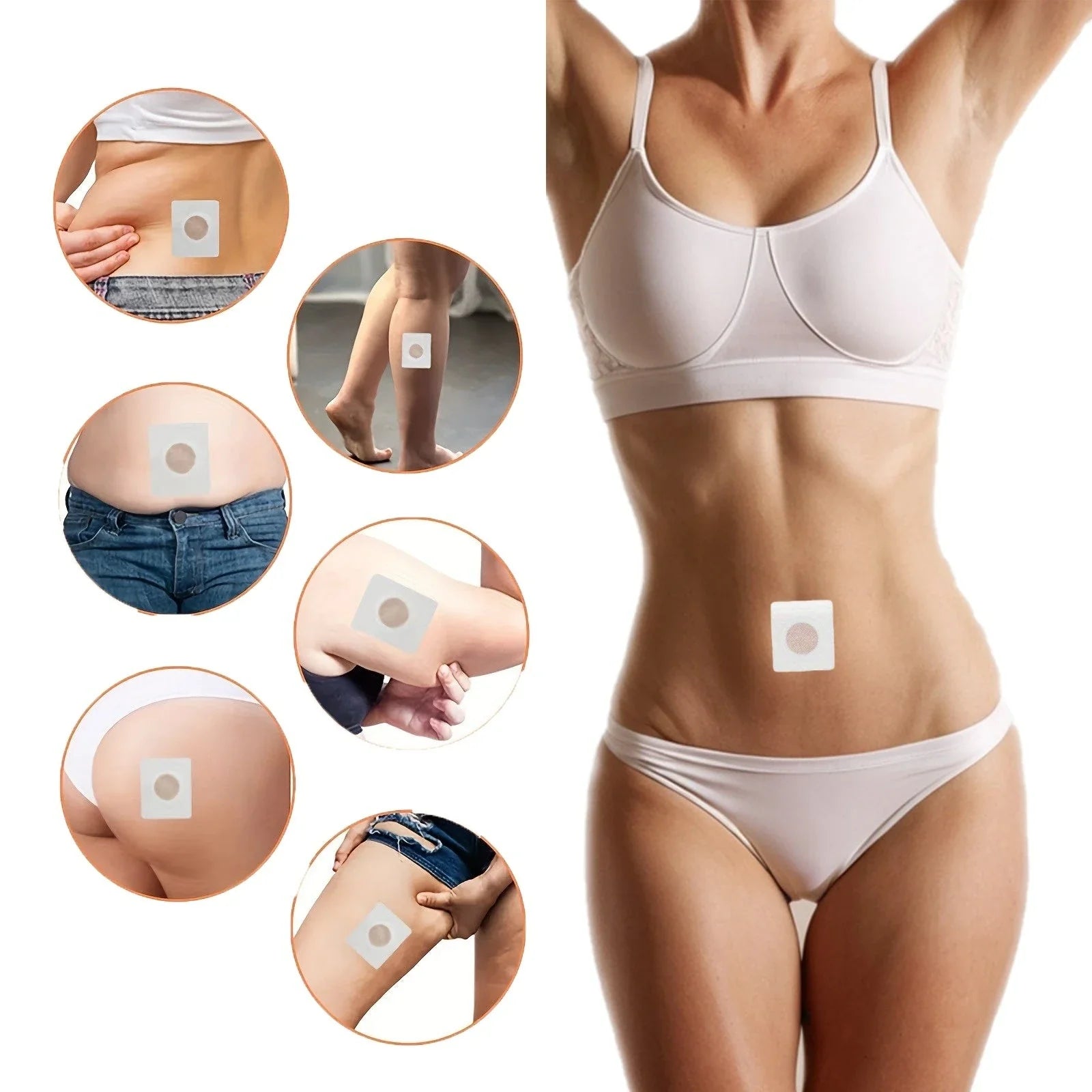 Premium Belly Button Patch for Slimming and Detoxifying the Abdomen