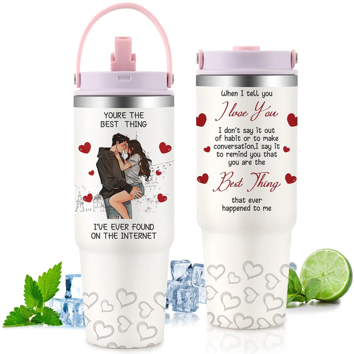 30oz Stainless Steel Cup with durable construction and temperature retention