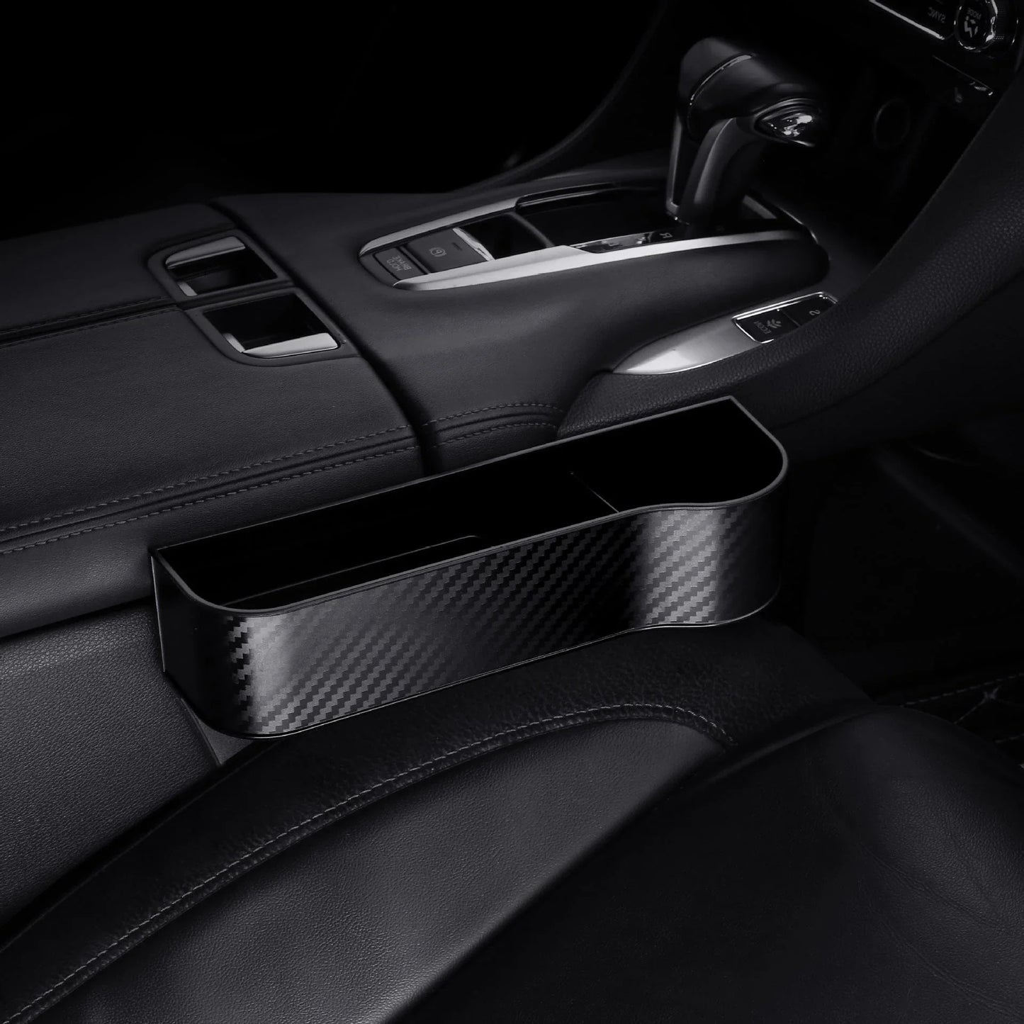 Convenient Car Seat Gap Organizer - Store Your Essentials Securely in Your Vehicle's Console Gap