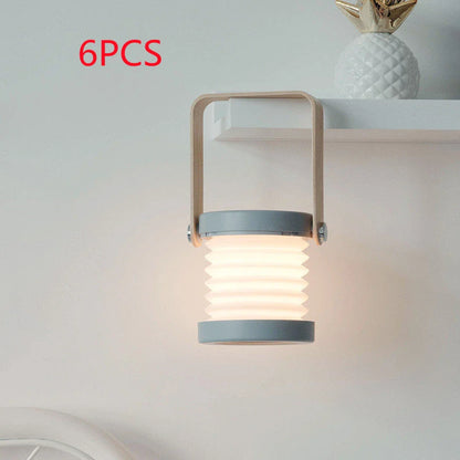 Versatile Dimmable LED Reading Lamp with Touch Control Dimming, Foldable Design, and Rechargeable Battery for Portable Home Lighting