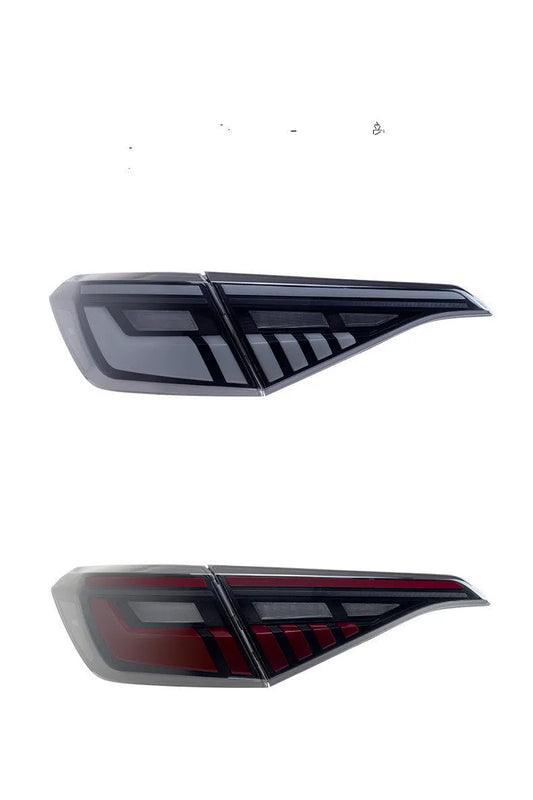 11th generation Honda Civic LED taillight assembly with sequential turn signals in black and red colour option