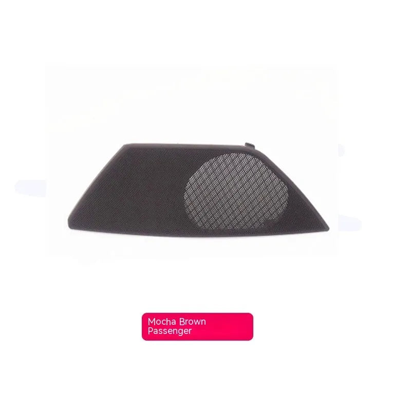 BMW 5 Series front door speaker cover in ABS PC plastic, shown in a selection of colours.