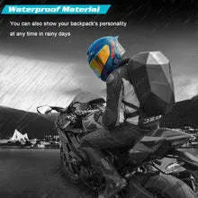 LED backpack with 48x48 full-colour screen, Iron Man design, waterproof material, 36x18x48cm