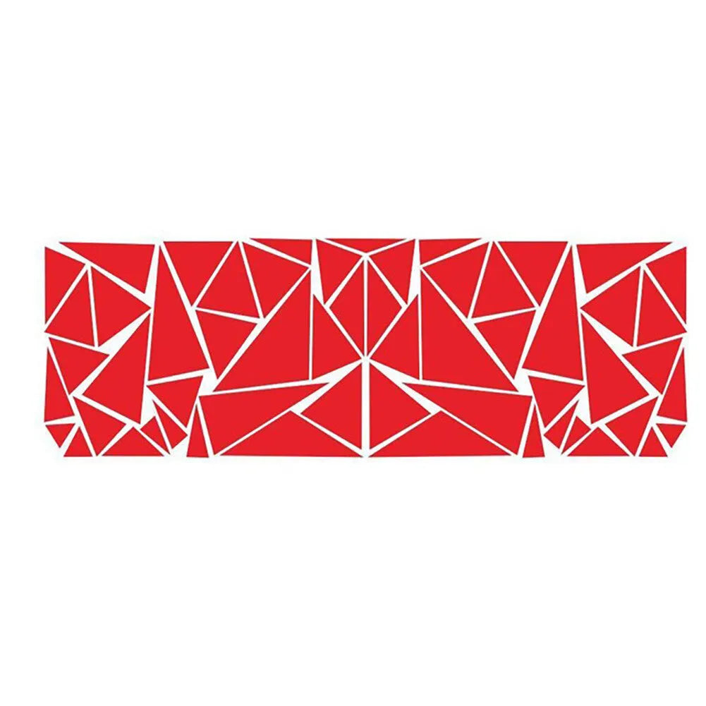 Geometry pattern car modification sticker for rear wheel arch decoration in five colour options