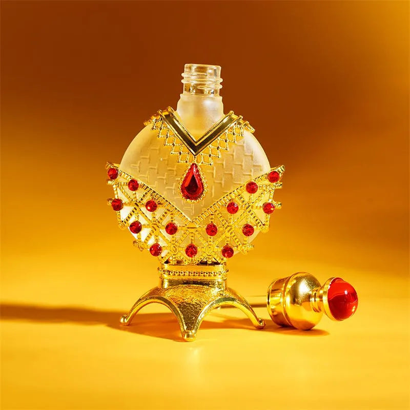 Concentrated floral perfume oil in a decorative glass bottle, available in 12ml or 35ml sizes.