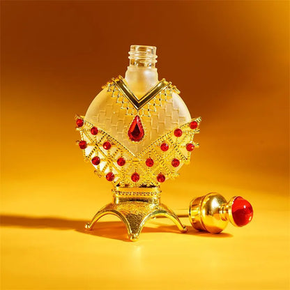 Concentrated floral perfume oil in a decorative glass bottle, available in 12ml or 35ml sizes.
