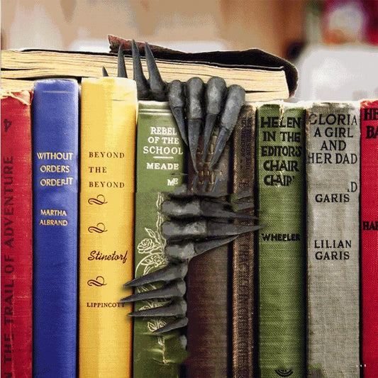 Devil's Hand 3D Resin Bookmark for thriller book lovers