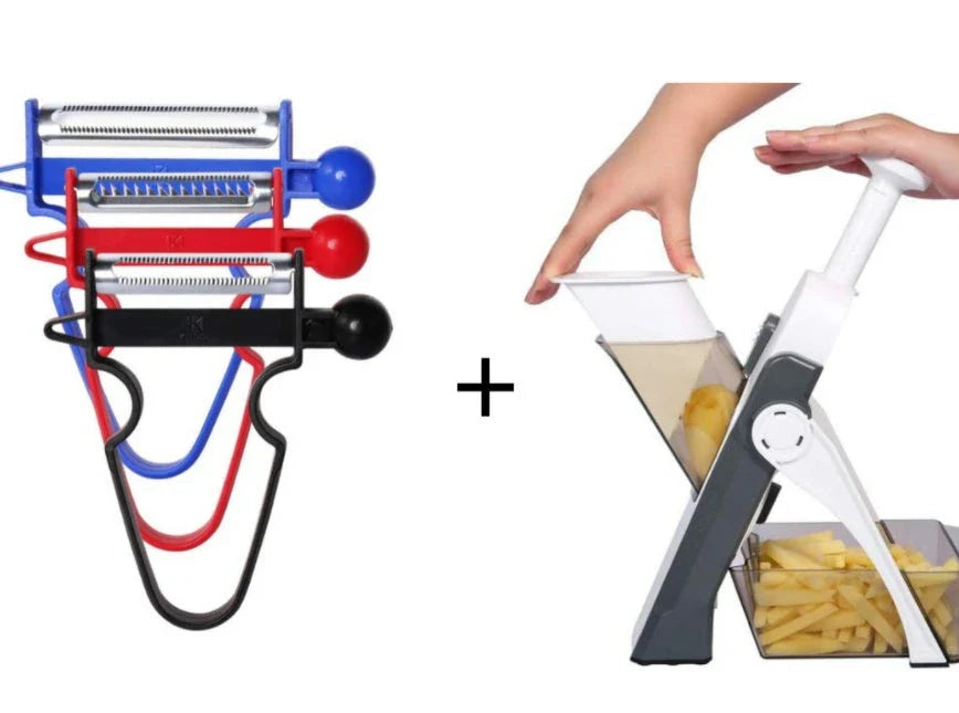 Multifunctional Vegetable Slicer and Chopper - Versatile Kitchen Tool for Slicing, Dicing, and Shredding Fruits and Vegetables