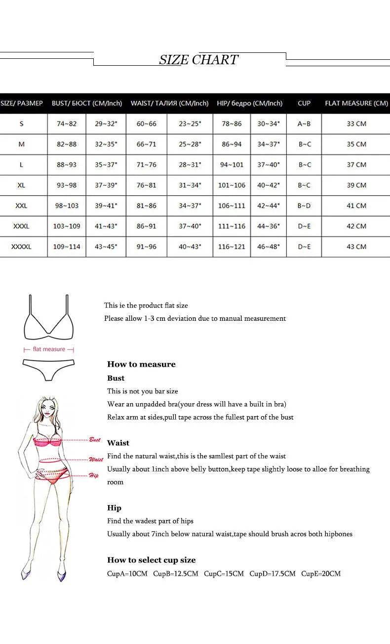 White three-piece backless push-up bikini set with matching skirt on a mannequin.