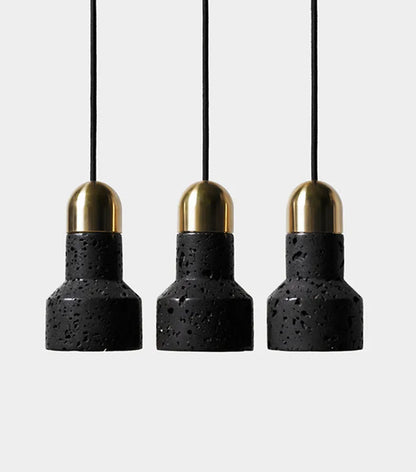 Industrial style iron chandelier with an adjustable hanging cord above a dining table.