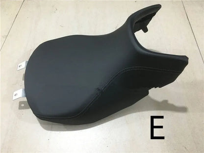 Jinpeng TRK502/X BJ500GS-A/5D motorcycle seat cushion set with front, rear, and heightened options