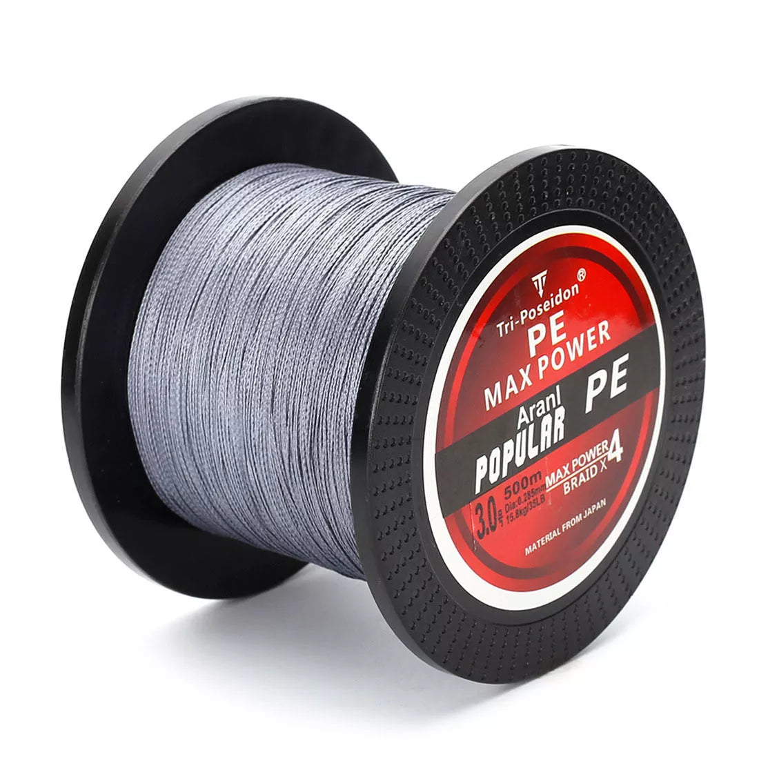 4Braided Fishing PE Strong Pull Horse Main Line 300M - Durable SK-75 PE fibre
