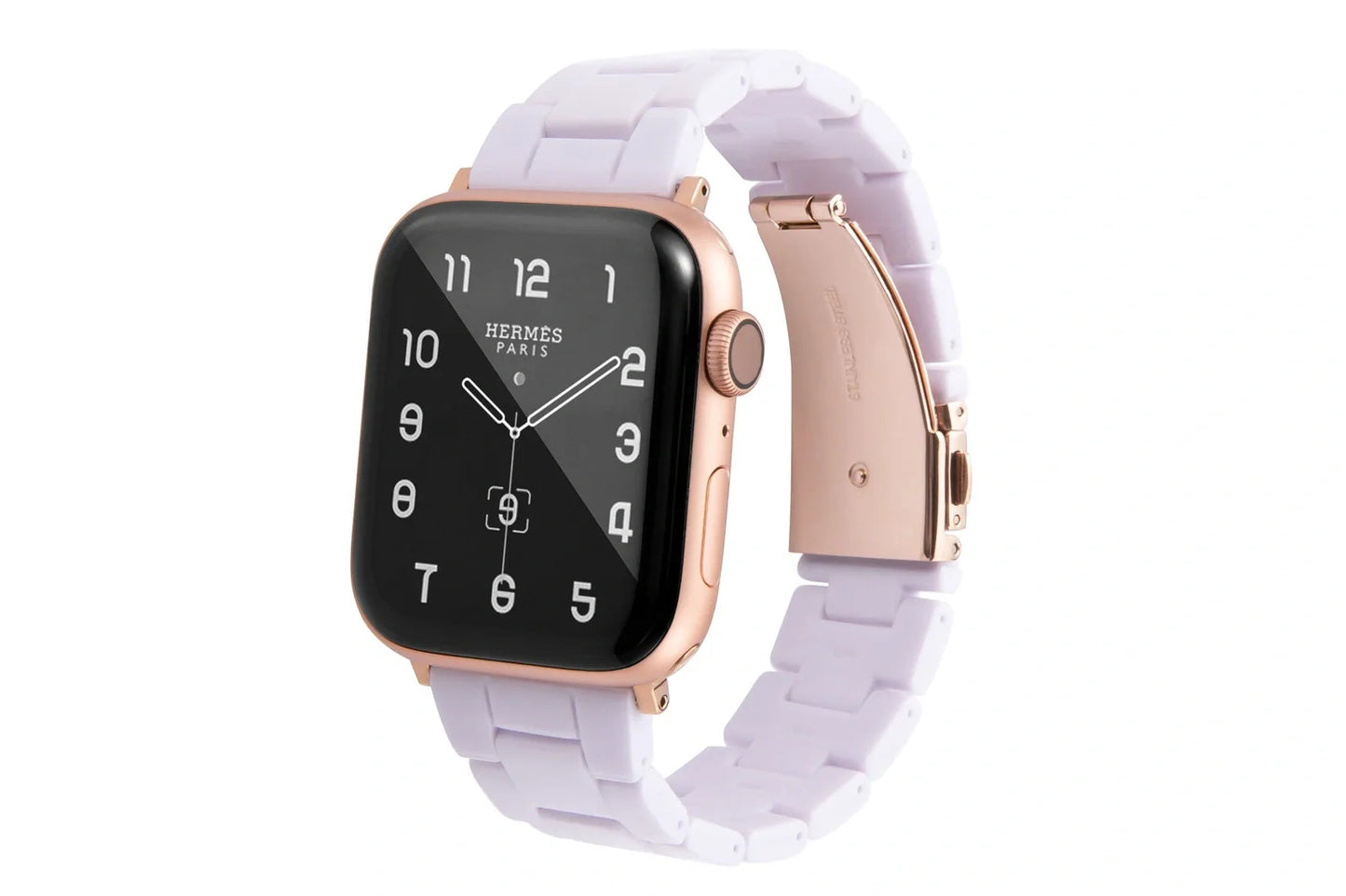 Apple Resin Slim Watch Band in multiple colours showing lightweight 35g construction and compatibility with Apple Watch
