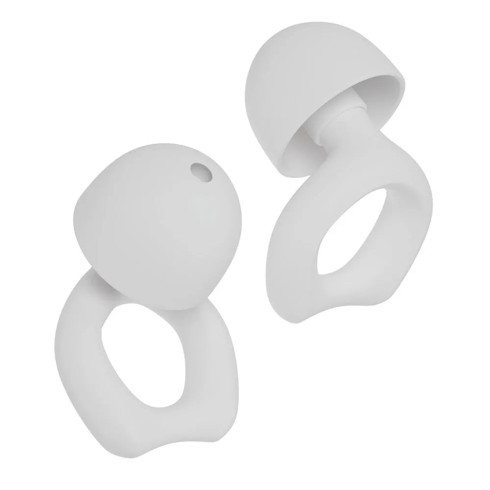 Silicone soundproof earplugs in five colour options with OPP packaging