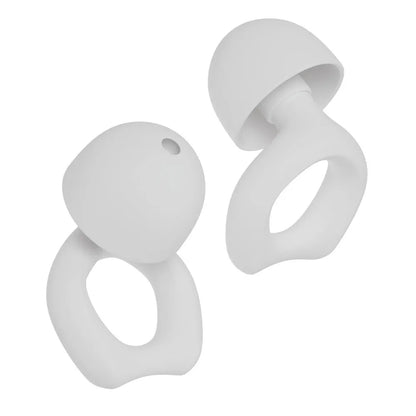 Silicone soundproof earplugs in five colour options with OPP packaging