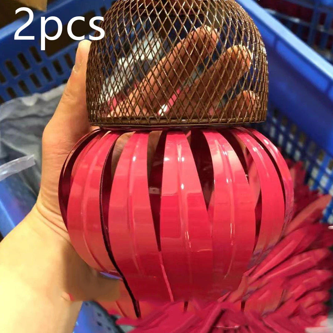 Petal-shaped bird feeder in various colours, designed to attract and delight birds in the garden