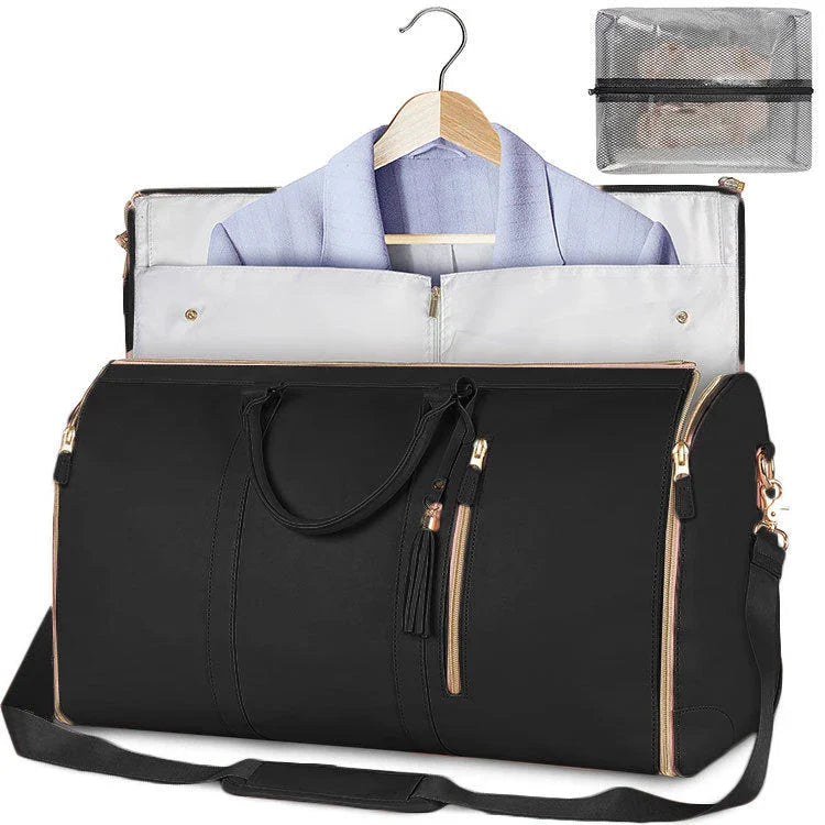 Stylish and durable carry-on travel bag with convenient organization pockets and versatile storage options