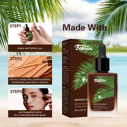 Bronze Black 30ml contact lens care solution bottle with moisturising formula