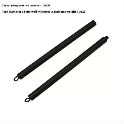 Two-segment pull rope push-and-pull yoga pilates fitness stick