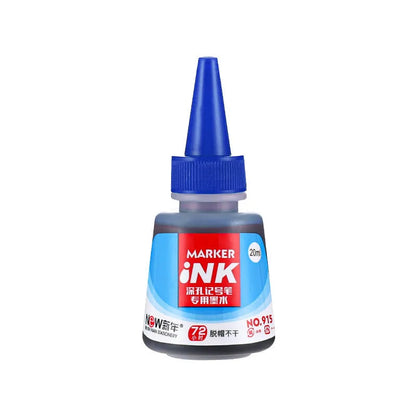 15.2 cm woodworking oil marker with quick-drying waterproof ink in black, red, blue, green