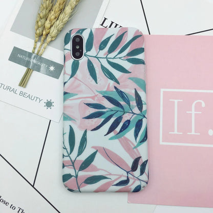 Green painted PC phone case back cover for OPPO VIVO iPhone smartphones