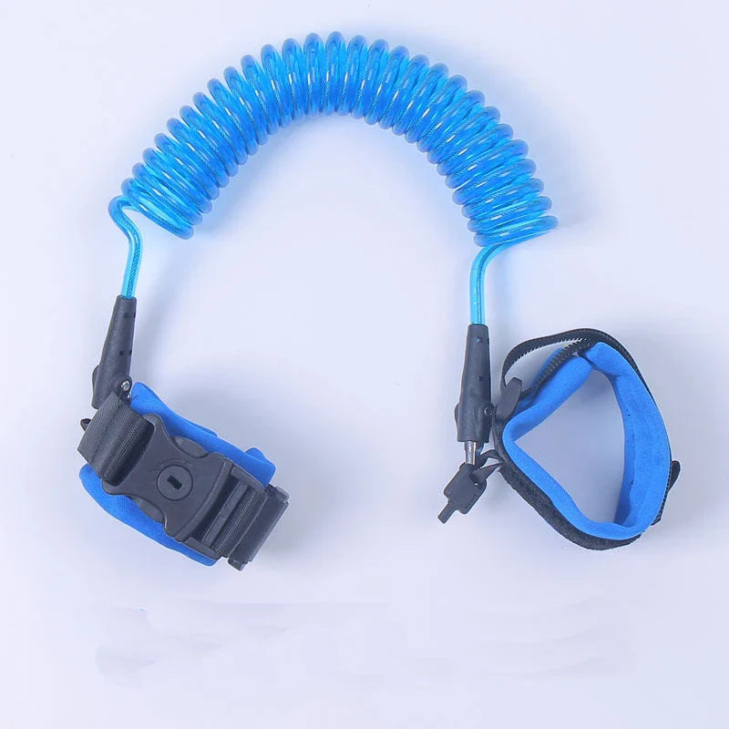 Child Safety Wristband Leash with 360-degree Swivel Head and Breathable Fabric