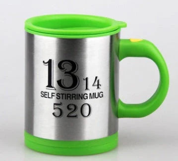 Automatic Stirring Electric Mug in various colors with 400ml capacity and leak-proof design