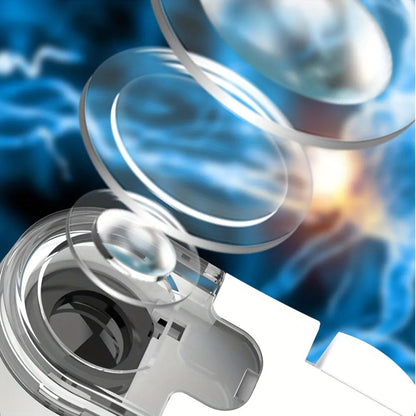 60x mobile phone microscope with LED light and universal adapter clip for smartphones