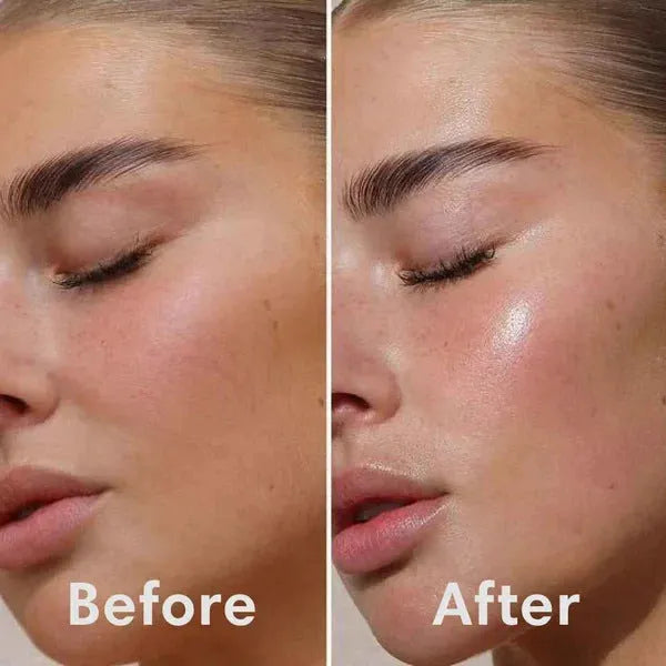 Collagen night face mask 75ml bottle with application brush for firming and anti-wrinkle treatment