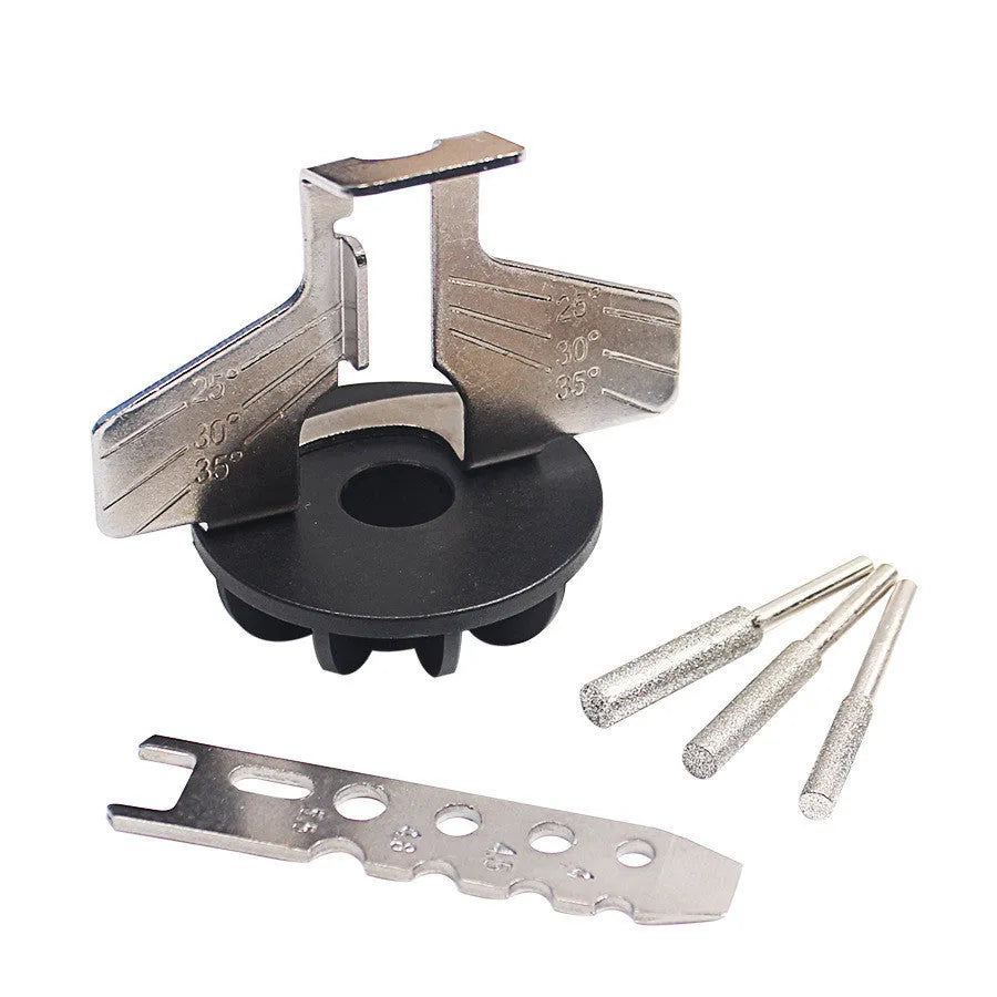 Hilda-001 grinding saw blade set measuring 70mm by 50mm for electric grinding chains
