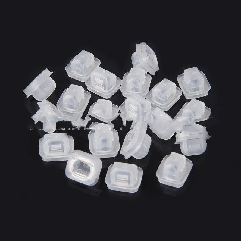 BMW 5 Series E39 and 7 Series E38 interior seat trim plastic fasteners with peach wood colour