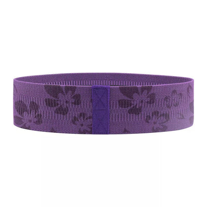 Pure cotton yoga resistance band for buttocks and hip exercises in various colors and sizes