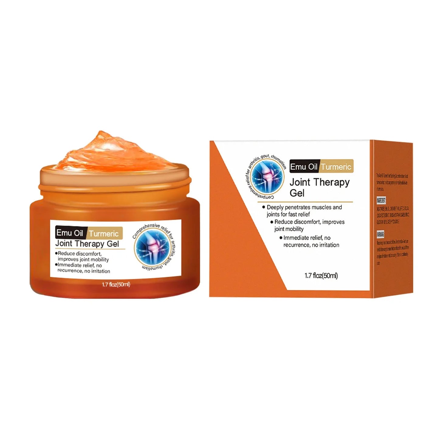 50ml turmeric joint neck cream in container for neck pain relief