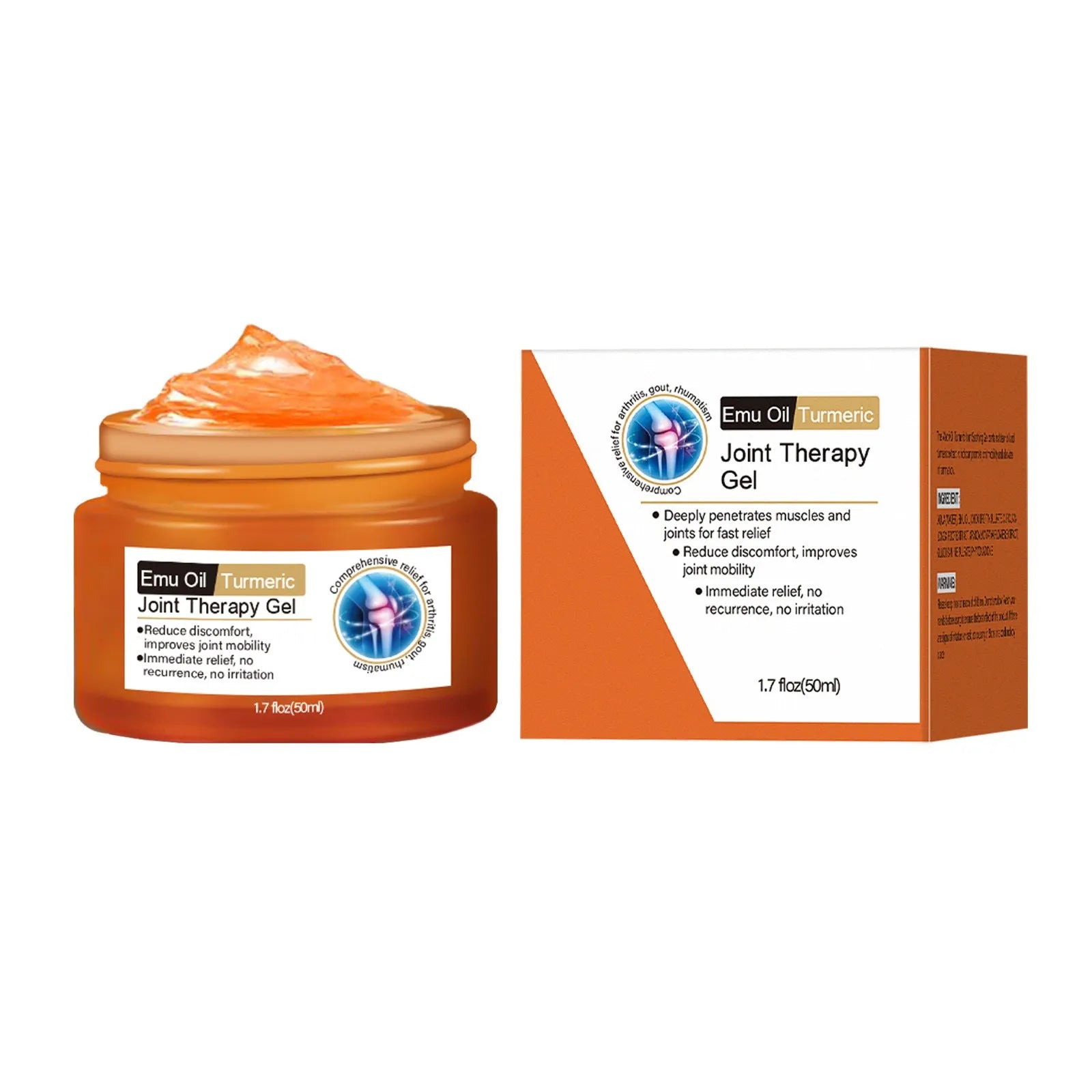 50ml turmeric joint neck cream in container for neck pain relief