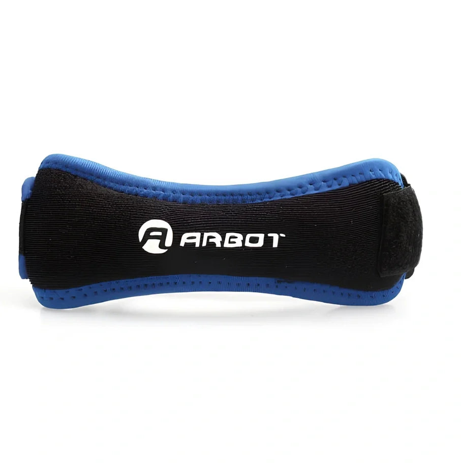 Tibia breathable knee strap in multiple colours with adjustable fastening for sports support
