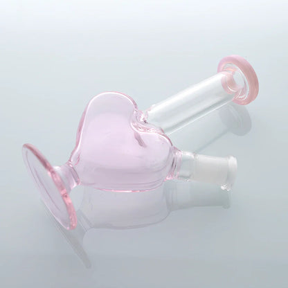 Geometric high borosilicate glass atomizer pendant with polished surface in green colour option