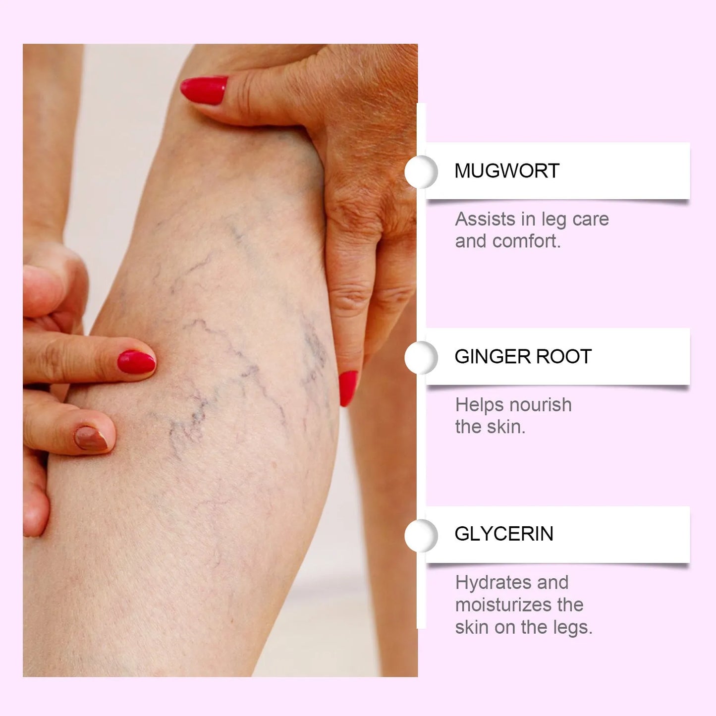 Four leg care micro needle patches for skin moisturising with moxa leaf and ginger ingredients