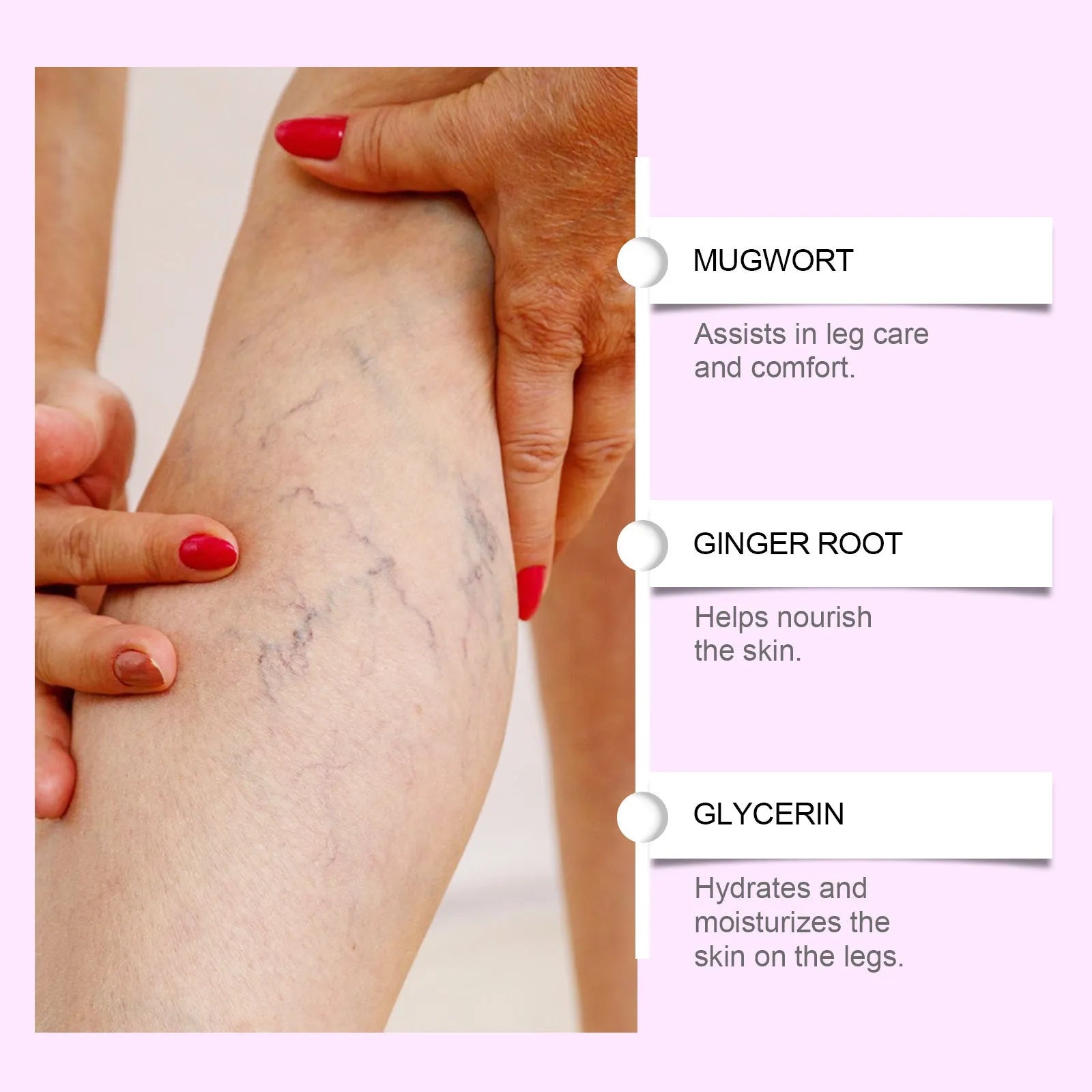 Four leg care micro needle patches for skin moisturising with moxa leaf and ginger ingredients