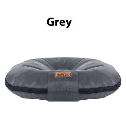 Removable Oxford cloth pet mattress for dogs with PP cotton filling in black, grey, red or brown