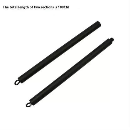 Two-segment pull rope push-and-pull yoga pilates fitness stick