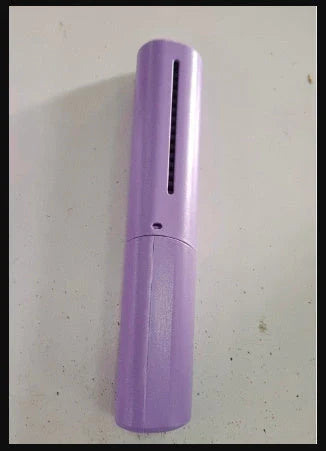 Cordless hair straightener and curler comb with fast heating and negative ion technology for salon-quality styling on the go