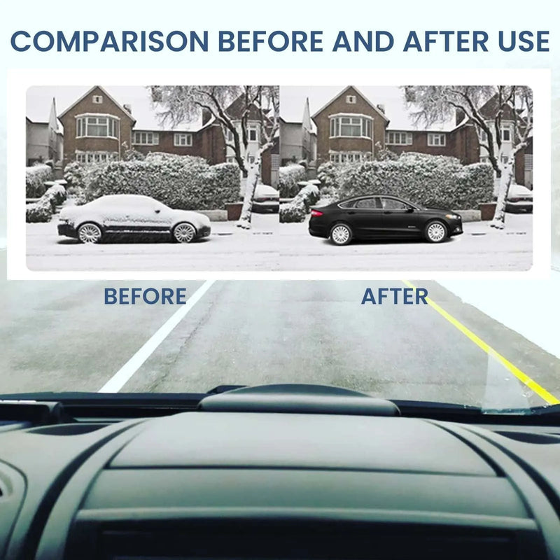 Car snow removal tool black de-icing device 5x2.6x1.5 cm special glass for de-icing and melting sleet automotive windscreen ice scraper alternative winter car accessory