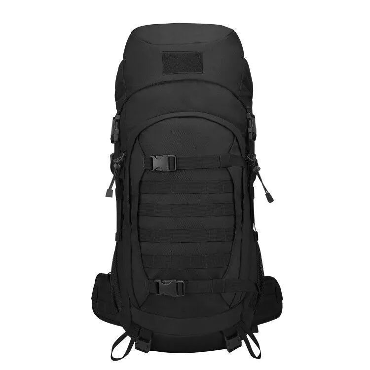 Outdoor sports large capacity backpack in khaki, army green, camouflage, and black