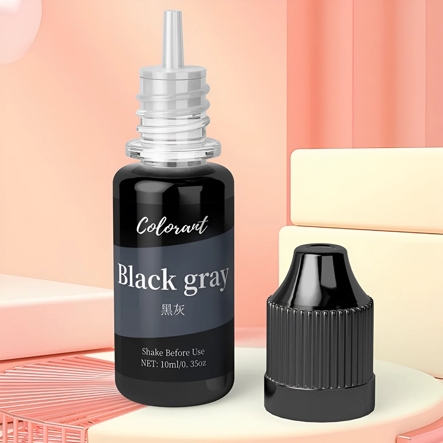 DIY candle and soap pigment concentrate set with 30 colour options in 10ml bottles